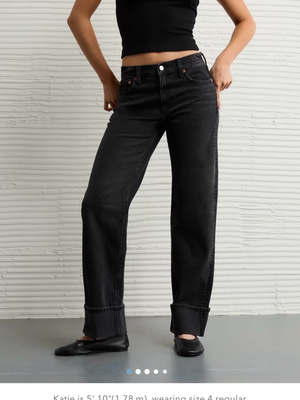 AE Stretch High-Waisted Stovepipe Jean